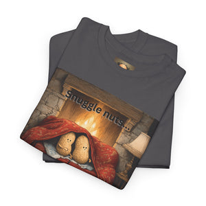 Funny Peanut Snuggling Unisex Tee