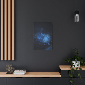 Scorpio Zodiac Wall Art, Astrology Decor, Mystic Home Gallery, Celestial Canvas, Gift for Astrologers, Unique Bedroom Decor