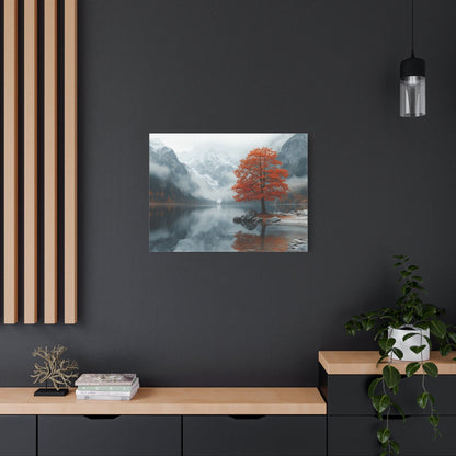 Autumn Landscape Canvas Print, Nature Art, Wall Decor, Home Aesthetic, Fall Vibe, Gift for Nature Lovers