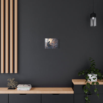 Canvas Print Astrology Clock