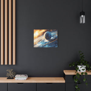 Cosmic Canvas Art, Galaxy Decor, Space Wall Art, Universe Print , Home Decoration, Gift for Astronaut Lovers