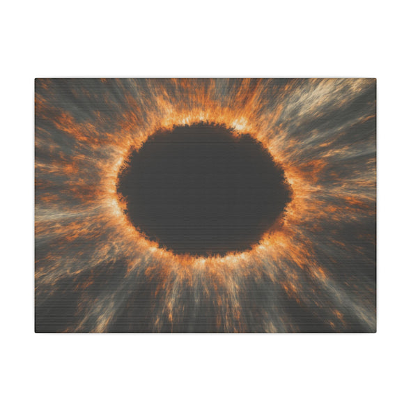 Cosmic Explosion Wall Art Print, Fiery Eclipse Abstract Décor, Galaxy Space Artwork, Modern Home Décor, Celestial Gift Idea