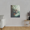 Halloween Décor, Spooky Wall Art, Canvas Art, Scary AI Images, Horror Fan Gift