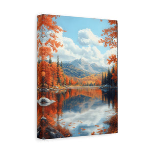 Autumn Landscape Canvas Print, Fall Wall Art, Home Décor, Nature Artwork, Gift for Nature Lovers