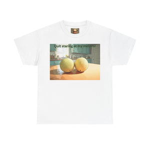 Humorous Cotton T-Shirt, Funny Shirt, Gift for Fruit Lovers, Cute Casual Tee, Unique Meme Apparel, Lightweight Graphic Tee
