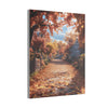 Autumn Décor, Canvas Art, AI Autumn Landscape, Nature Artwork Gift, Modern Wall Hanging, Unique Wall Art