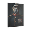 Bulldog Military Wall Art - Patriotic Dog Décor for Army, Air Force, Navy, Marines