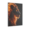 Canvas Art, Leo Astrological Sign, Stretched Canvas Print, AI Art, Matte Finish, Home Décor Wall Art