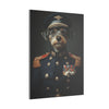 Miniature Schnauzer Military Wall Art - Patriotic Dog Décor for Army, Air Force, Navy, Marines