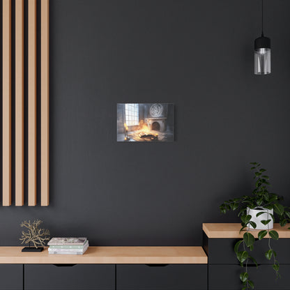 Mystical Canvas Art Print, Wall Decor for Fantasy Lovers, Enchanted Home Decor, Gifts for Book Lovers, Surreal Atmosphere Artwork