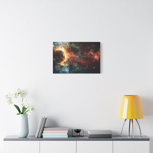 Cosmic Canvas Print, Wall Art, Outer Space Décor, Galaxy Artwork, Cosmic Home Décor