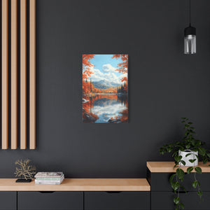Autumn Landscape Canvas Print, Fall Wall Art, Home Décor, Nature Artwork, Gift for Nature Lovers