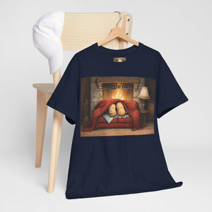 Funny Peanut Snuggling Unisex Tee
