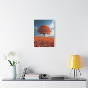 Vibrant Autumn Canvas Print - Colorful Home Décor, Fall Wall Art, Rustic Décor