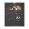 Shih Tzu Military Wall Art - Patriotic Dog Décor for Army, Air Force, Navy, Marines