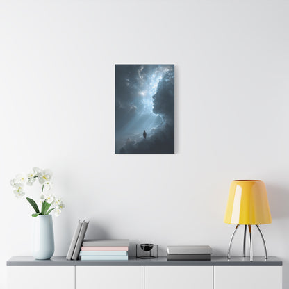 Stretched Canvas Wall Art, Dreamy Surreal Landscape, Home Decor, Gift for Art Lovers, Modern Artwork, Unique Wall Decoration