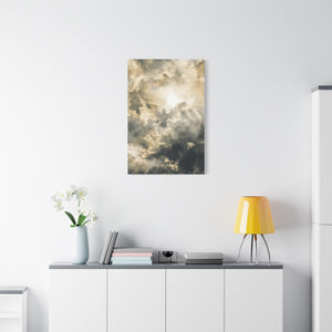 Angel Cloud Canvas Print | Spiritual Wall Art, Home Decor, Gift for Meditation, Religious Art, Inspirational Print