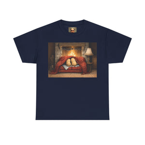 Funny Peanut Snuggling Unisex Tee
