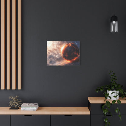Cosmic Wall Art Print, Galaxy Canvas, Space Decor, Celestial Artwork, Modern Home Decor, Gifts for Astronomy Lovers