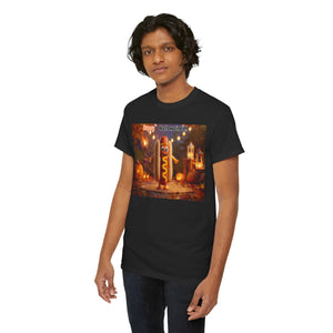 Halloween Hot Dog Tee, Funny Halloween Shirt, Unisex Graphic T-Shirt, Spooky Party Wear, Autumn Festive Apparel, Unique Halloween Gift