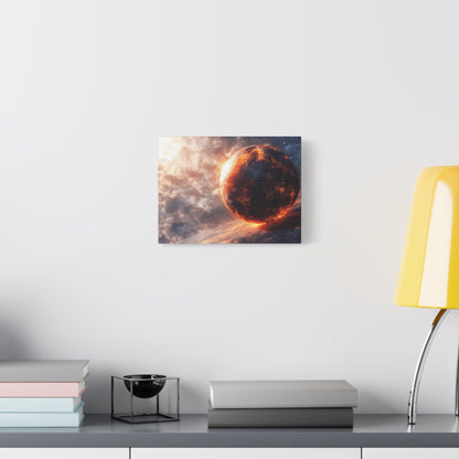 Cosmic Wall Art Print, Galaxy Canvas, Space Decor, Celestial Artwork, Modern Home Decor, Gifts for Astronomy Lovers