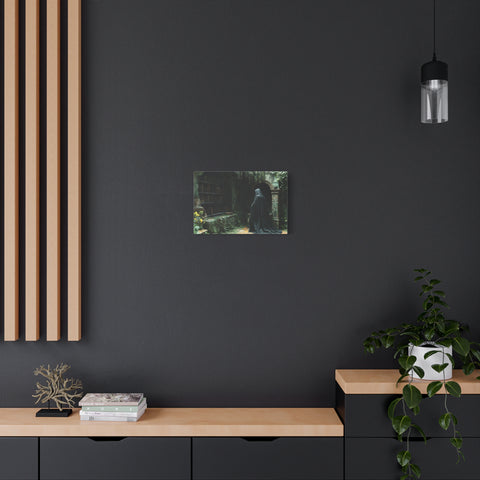 Mystical Canvas Wall Art, Enchanted Decor for Home, Dark Aesthetic Artwork, Gothic Wall Hanging, Unique Gift Idea
