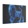 Leo Astrological Sign, Canvas Art, Stretched Canvas Print, AI Art, Matte Finish, Home Décor Wall Art