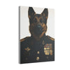 Dog, German Shepherd, Military, Military Dress, Army, Air Force, Navy, Marines, Dog Wall Art, Dog Art, Military Wall Art, Military Art