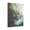 Halloween Décor, Spooky Wall Art, Canvas Art, Scary AI Images, Horror Fan Gift