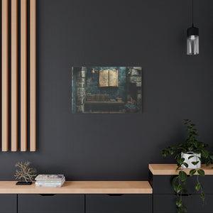 Fantasy Book Nook Wall Art, Cozy Home Decor, Literary Gifts, Reading Corner Artwork, Book Lovers Decor, Magical Canvas Print
