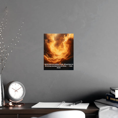 Inspirational AI Art Matte Posters, Vertical & Horizontal Prints, Home Decor, Wall Art, Dorm Room Decor, Office Wall Decor