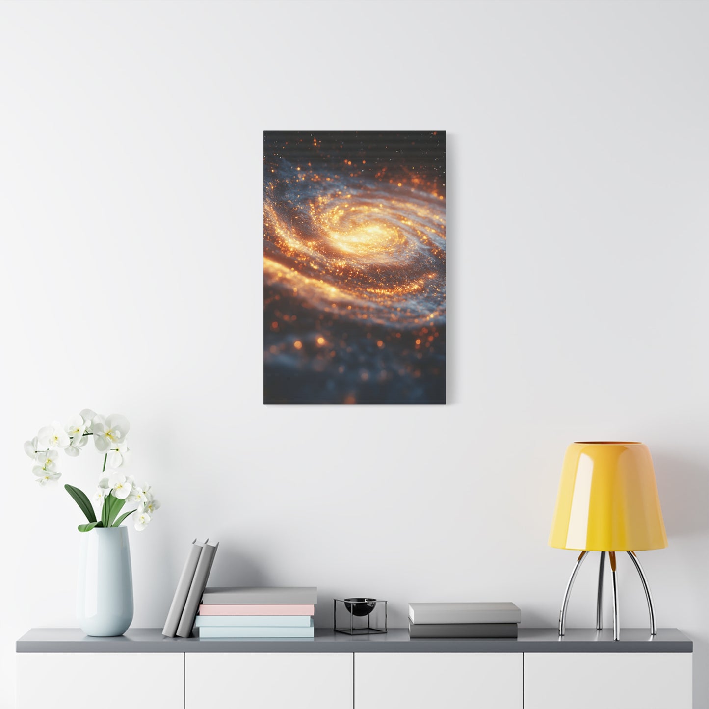 Galactic Canvas Wall Art, Cosmic Decor, Space Themed Gift, Astronomy Lover's Art, Home Decor, Starry Night Artwork