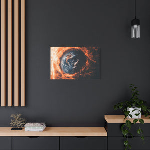 Artistic Canvas Wall Décor, Abstract Home Art, Modern Geometric Decor, Cosmic Art Print, Unique Gift for Art Lovers