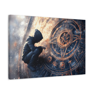 Mystical Canvas Art Print, Celestial Wall Décor, Magic Room Accent