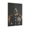 Australian Shepherd Military Wall Art - Patriotic Dog Decor for Army, Air Force, Navy, Marines