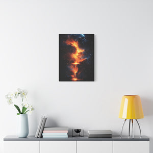 Cosmic Dreamscape Canvas Art, Abstract Wall Decor, Celestial Home Decor, Unique Gift for Space Lovers, Modern Art for Living Room