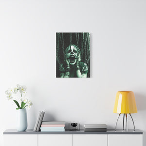 Gothic Art Canvas Print, Spooky Home Decor, Wall Art for Halloween, Unique Gift for Art Lovers, Dark Aesthetic Decoration