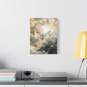 Angel Cloud Canvas Print | Spiritual Wall Art, Home Decor, Gift for Meditation, Religious Art, Inspirational Print