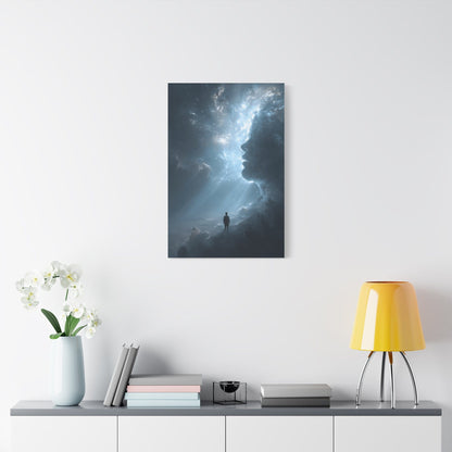 Stretched Canvas Wall Art, Dreamy Surreal Landscape, Home Decor, Gift for Art Lovers, Modern Artwork, Unique Wall Decoration