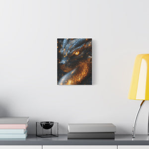 Majestic Dragon Canvas Print, Fantasy Wall Art, Home Décor, Gift for Dragon Lovers
