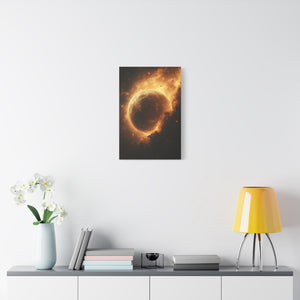 Galactic Wall Art Print, Cosmic Home Decor, Space Lover Gift, Modern Canvas Artwork