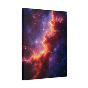 Stretched Canvas Print, Celestial Artwork, Home Decor, Space-Themed Gift, Office Wall Art, Galaxy Canvas