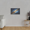 Stunning Galactic Explosion Art Print, Vibrant Cosmic Space Digital Artwork, Universe Wall Décor, Celestial Poster