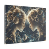 Celestial Twin Souls Wall Art, Zodiac-Inspired Décor, Cosmic Print, Galaxy Poster, Astrology Gift