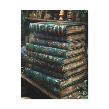 Artistic Book Canvas Print