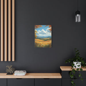 Autumn Landscape Canvas, Home Décor, Gift for Nature Lovers