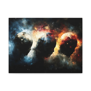 Cosmic Art Canvas, Space Home Decor, Astral Wall Art, Galaxy Prints, Modern Office Decor, Gift for Space Lovers, Unique Artwork