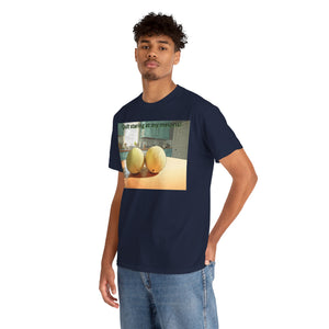 Humorous Cotton T-Shirt, Funny Shirt, Gift for Fruit Lovers, Cute Casual Tee, Unique Meme Apparel, Lightweight Graphic Tee