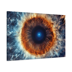 Galactic Eye Canvas Art, Cosmic Wall Decor, Space-Inspired Art, Unique Home Decor, Astronomical Gift Idea