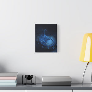 Scorpio Zodiac Wall Art, Astrology Decor, Mystic Home Gallery, Celestial Canvas, Gift for Astrologers, Unique Bedroom Decor